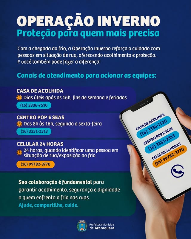Post do instagram da Prefeitura de Mandirituba
