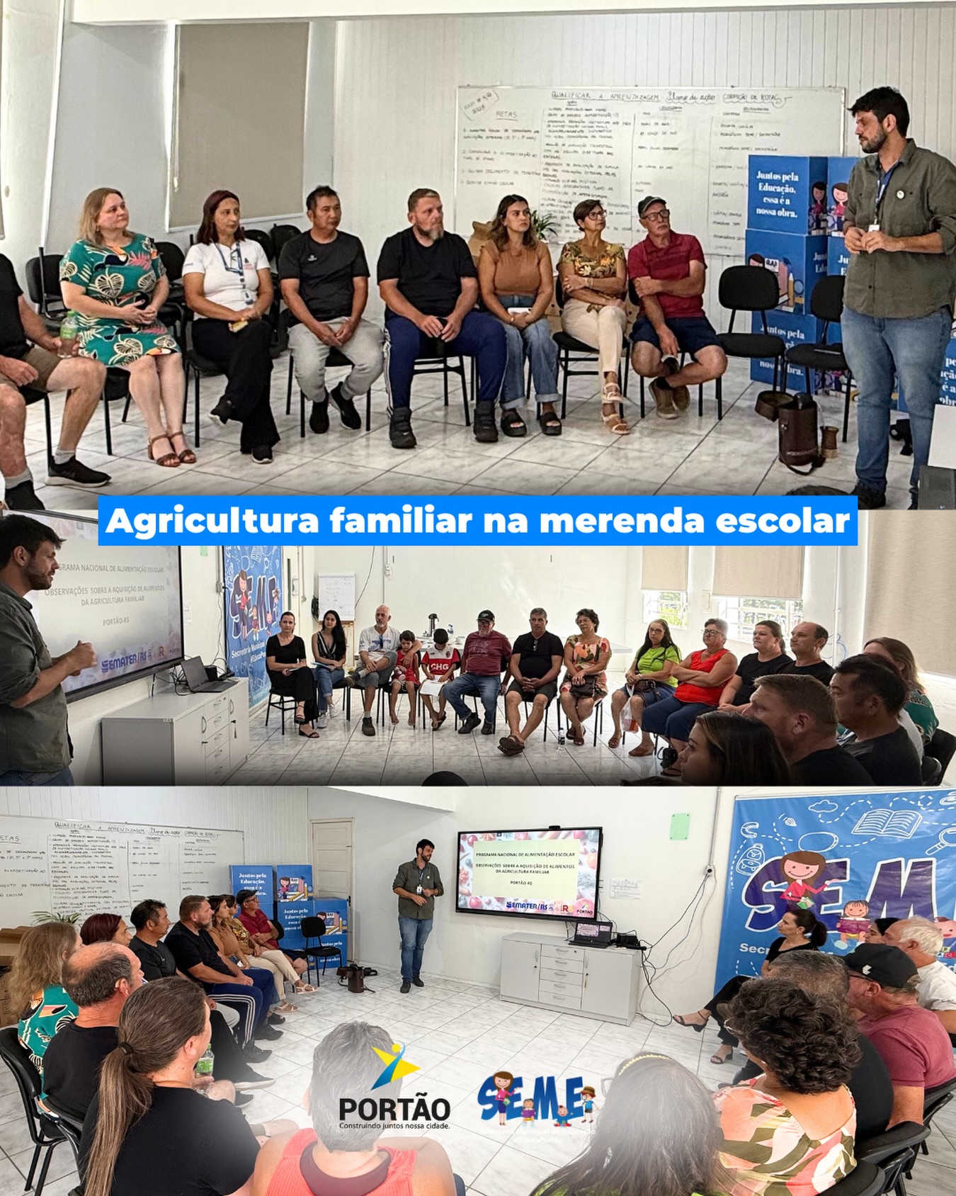 Postagem feita no Instagram da Prefeitura