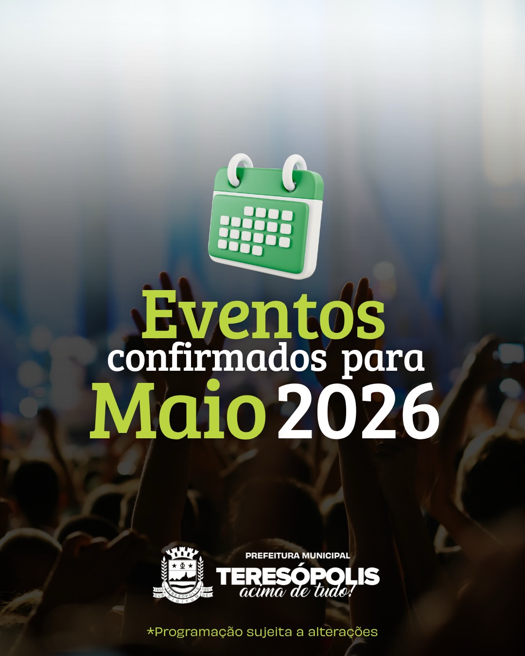 Postagem feita no Instagram da Prefeitura
