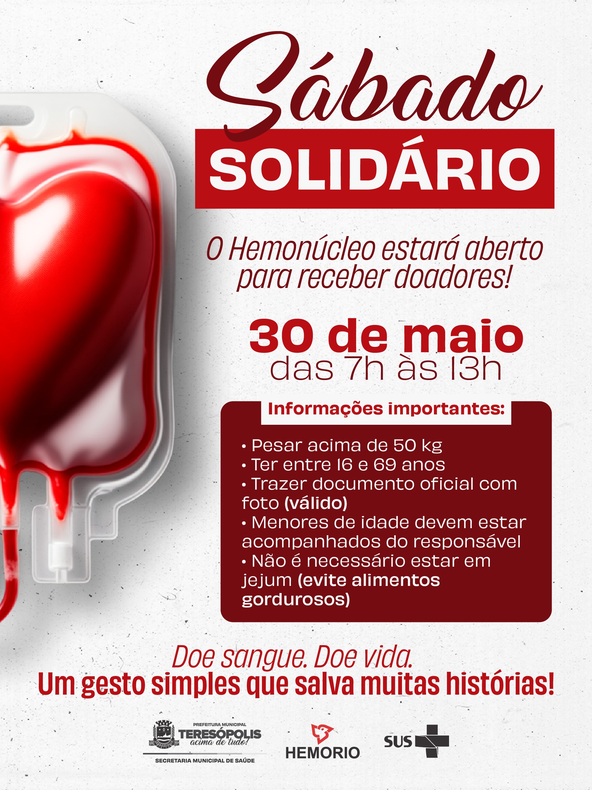 Postagem feita no Instagram da Prefeitura