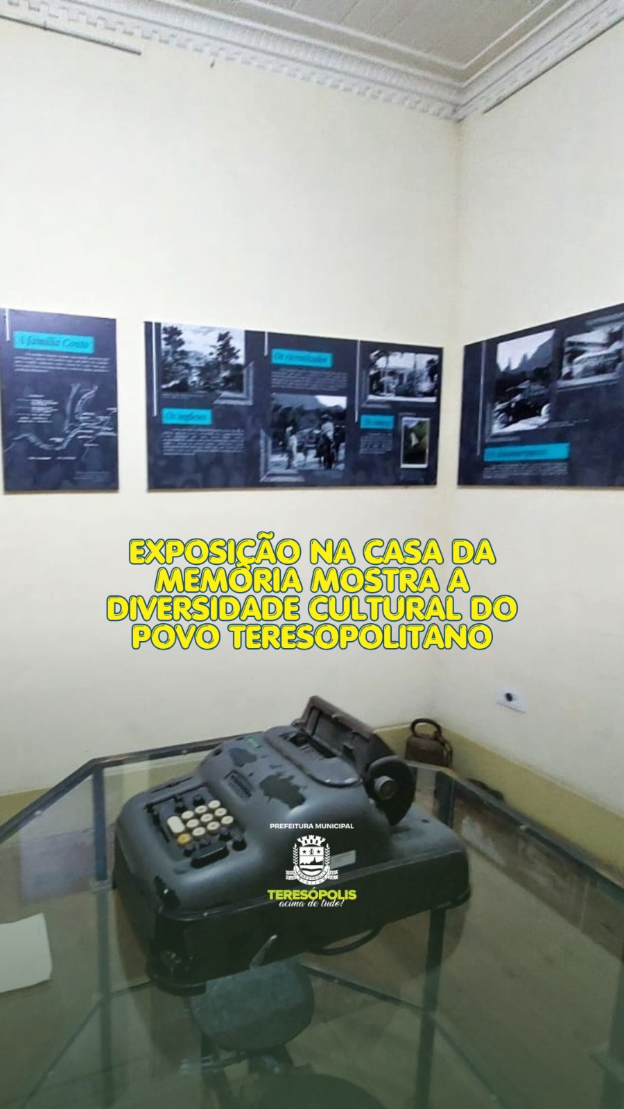 Postagem feita no Instagram da Prefeitura